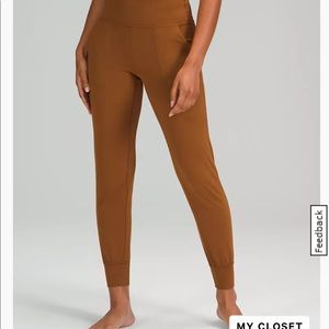 Lululemon Align High-Rise Jogger Size 18, Copper Brown